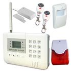 GSM / PSTN huisveiligheid draadloze GSM Home Alarm systeem 315 / 433MHz