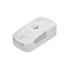 Cpu-de Detectoralarm van het Huis aardgas, AC220V, plastic, witte, persoonlijke gasdetector