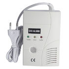 220V AC van het LEIDENE het Alarm van de het Lekdetector Huisgas met Auto Afgesloten Solenoïdeklep