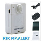 Draadloos PIR-Sensorgsm Alarm met van de het Alarmvierling van de Lichaamssensor van de de Bandsteun de Oude Reserve