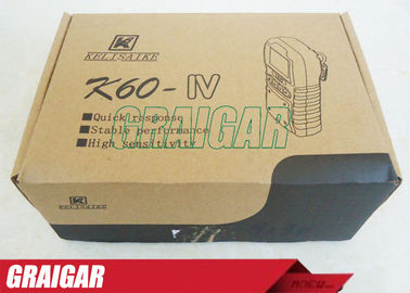Analysatorinstrument k60-IV Draagbaar pompend type 4 de detectorco van het gassen multigas, O2, H2S, ch4 LEL