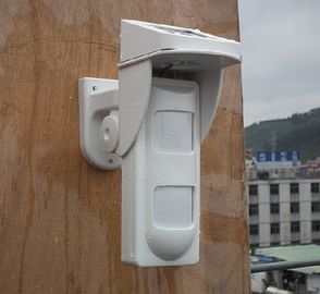 De openluchtdetectors van de Alarmmotie met de opsporingstechnologie van het Zonnemachts onafhankelijke dubbele element PIR