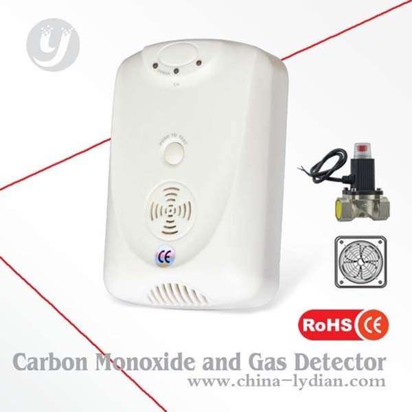 Ce AC dreef AutoKoolmonoxide en Gasdetector voor Aardgasdetector aan